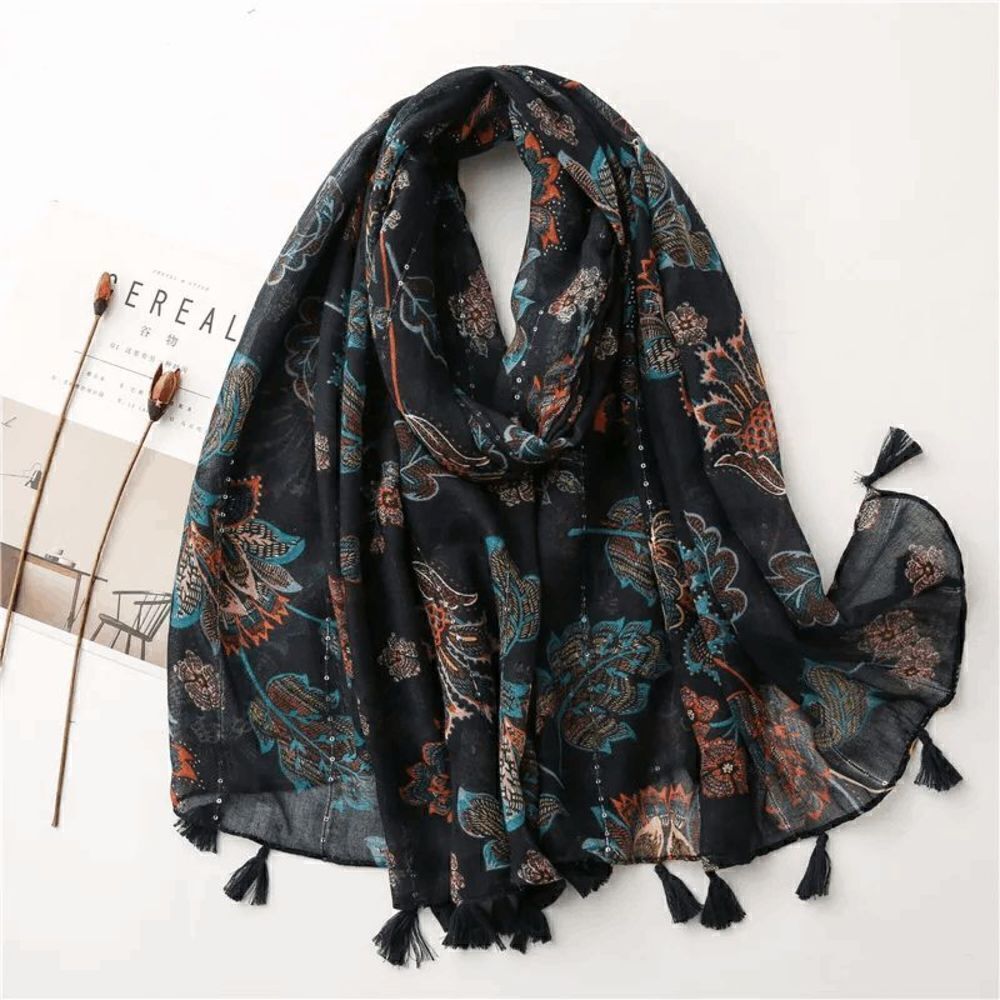 Gorgeous Floral Ladies Scarf 